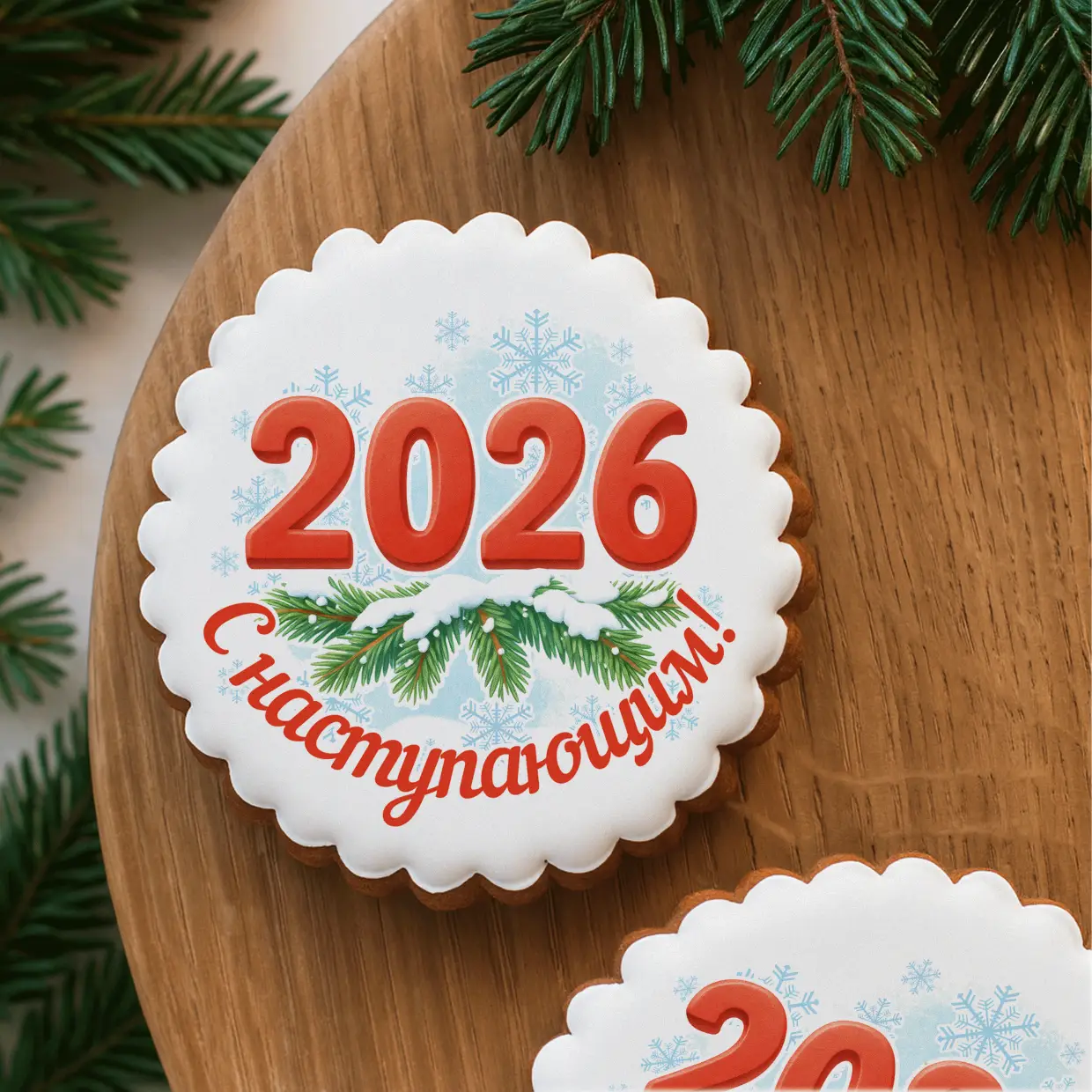 Круглые открытки 01